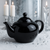 Ceramiczny DZBANEK 1L ZAPARZACZ do herbaty SITKO + PODGRZEWACZ ZESTAW